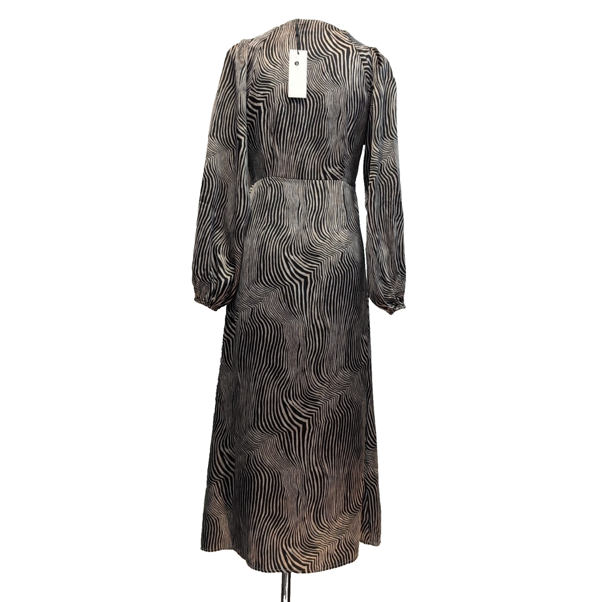 Robe Neo Noir Isobel Floating T36 Longue Manches Longues Neuve Étiquette