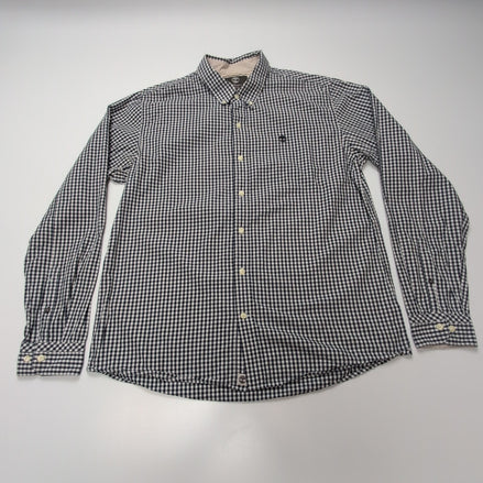 Chemise Timberland bleue et blanche à carreaux taille XL #41e