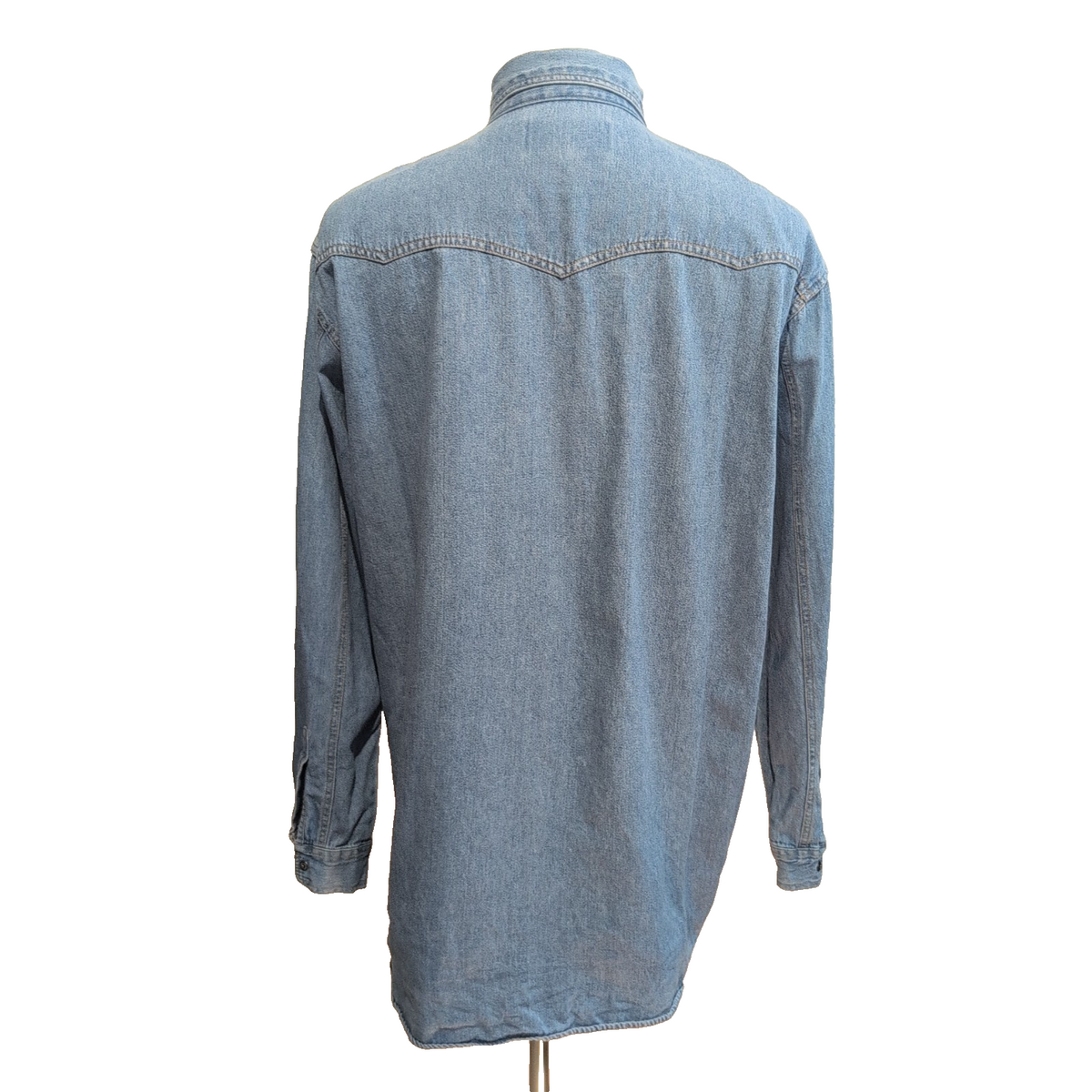 Chemise Harley Davidson XL Jean Made in Hong Kong Western Coton Logo Brodé
