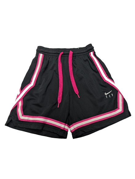 Short de sport Basketball Nike Fly Dri-FIT Rose/Noir - Femme XS