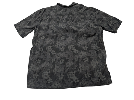 Chemise hawaïenne soie Gear for Sport noire manches courtes taille L
