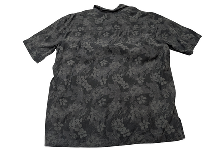 Chemise hawaïenne soie Gear for Sport noire manches courtes taille L