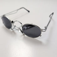 Lunettes de soleil Y2K Cyberpunk Style Industriel Branche Large