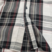 CHEMISE LEVI'S Carreaux Noir Rouge Blanc XXL Homme Coton Sportswear