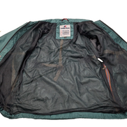 K-WAY Plus Veste Imperméable S Vert Foncé Coupe-Vent Capuche dans Col | 319BSR