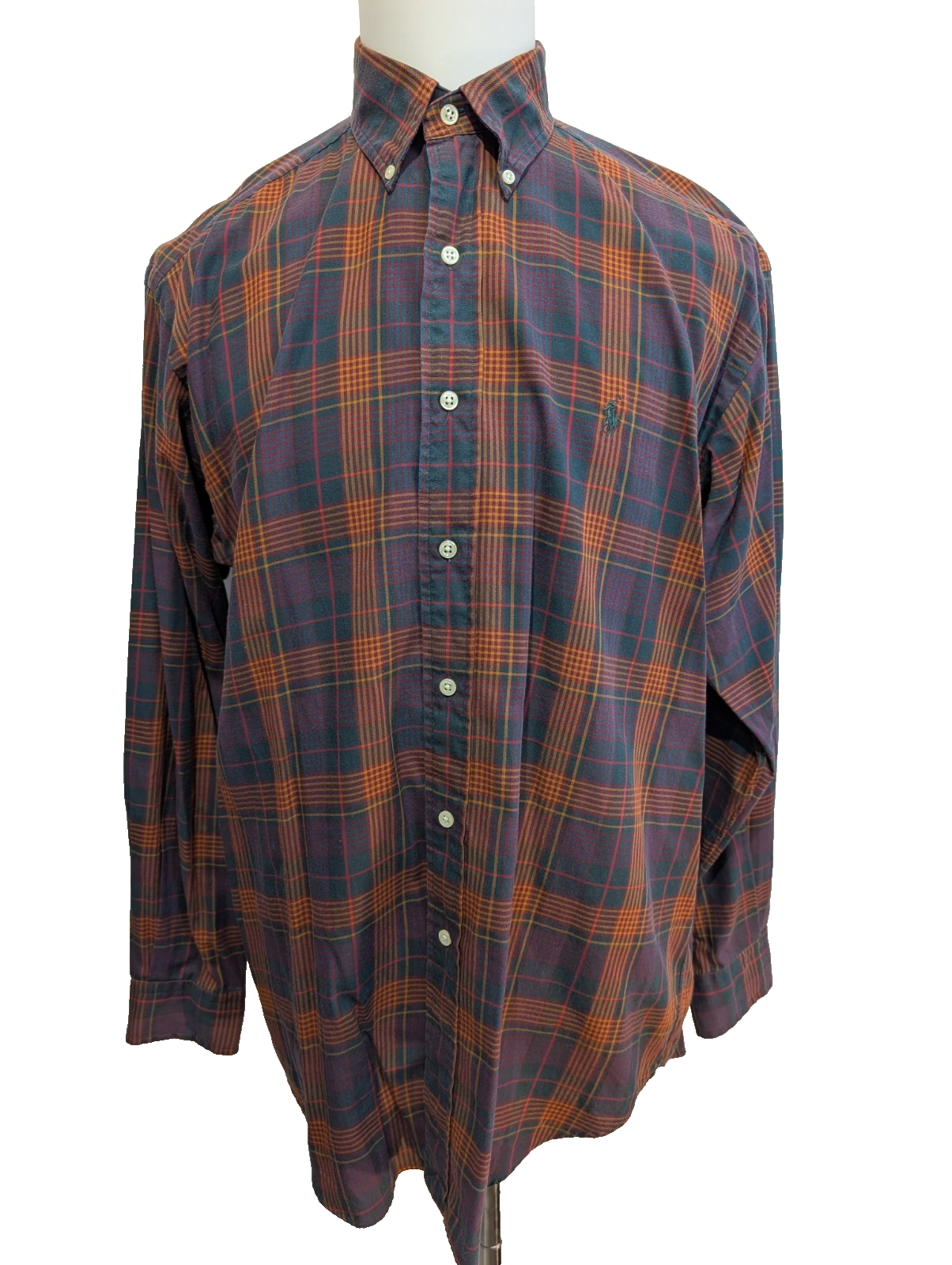 CHEMISE Polo Ralph Lauren homme M Blake carreaux TARTAN 👔