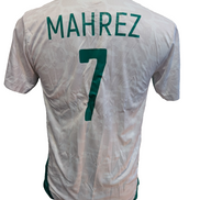 Maillot Algérie Blanc Adidas Mahrez 7 Champion Afrique 2019 Taille 176 (S/M)