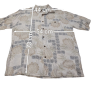 Chemise hawaïenne viscose Puritan manches courtes taille M #586 hawaienne