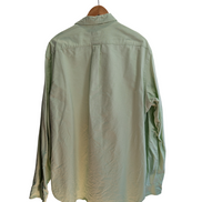Chemise Ralph Lauren verte clair logo marron taille XXL #2505