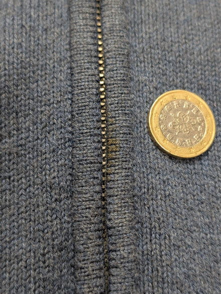 Gilet zippé Tommy Hilfiger vintage bleu homme taille M