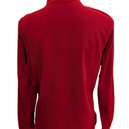 Pull Polaire Femme The North Face TKA 100 Rouge Col Zippé - Taille L