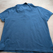 Polo Tommy Hilfiger bleu pétrole taille XL #280poltom