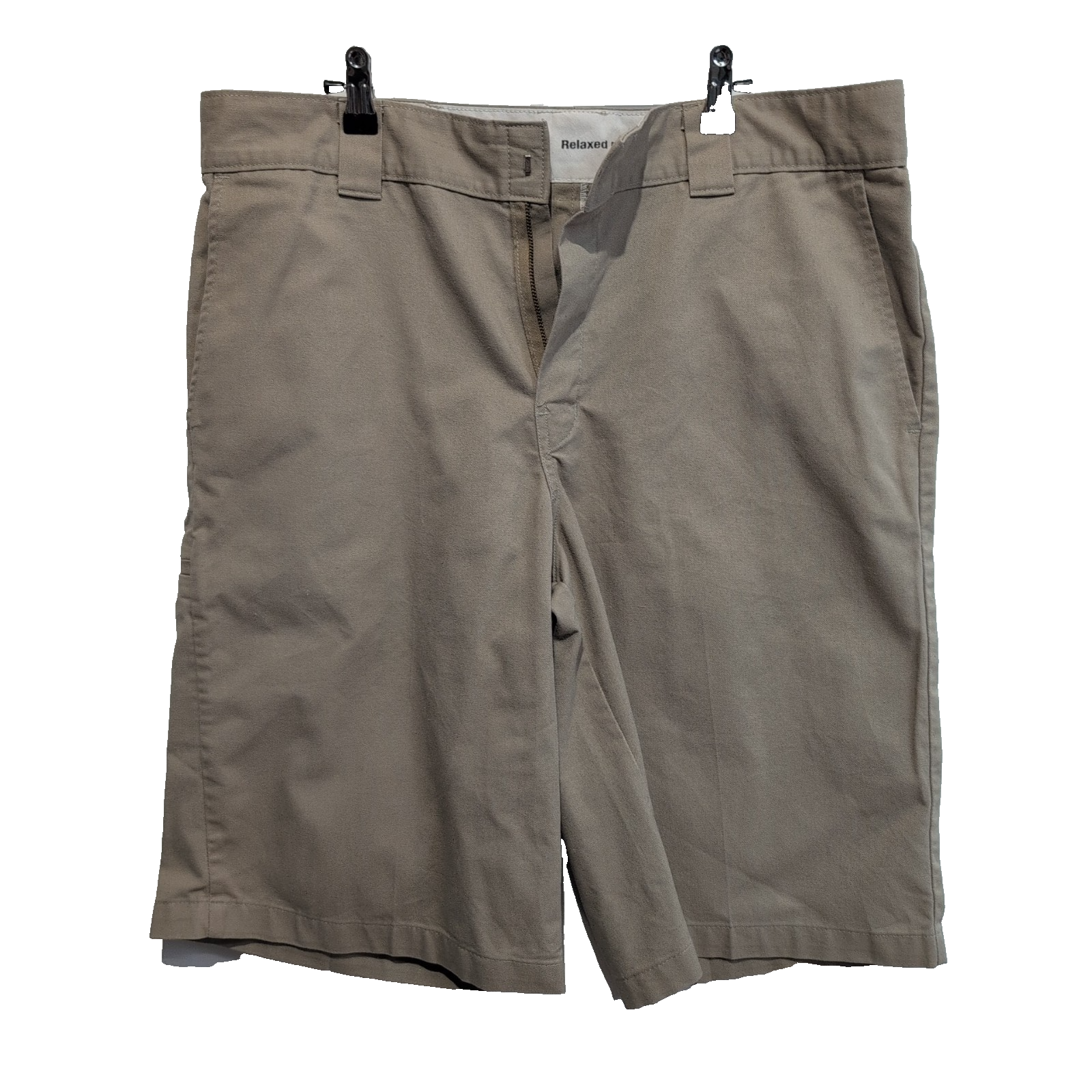 Short Dickies Workwear Crème Homme W34 Relaxed Fit Coupe Droite Excellent État