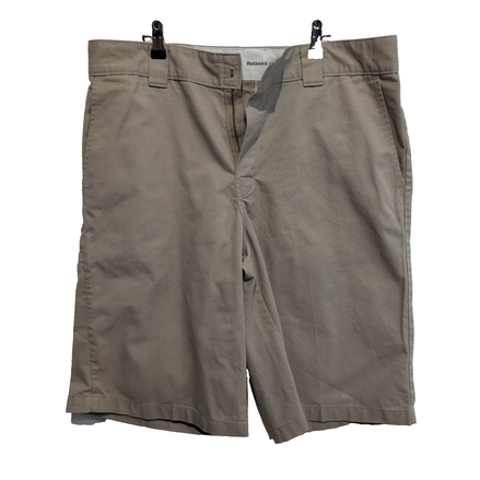 Short Dickies Workwear Crème Homme W34 Relaxed Fit Coupe Droite Excellent État