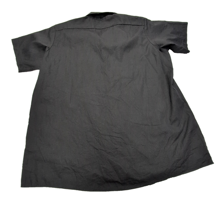 Chemise Dickies noire unie manches courtes taille XL  2 poches homme