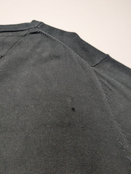 Pull Tommy Hilfiger Homme Col V Noir Profond - Taille L