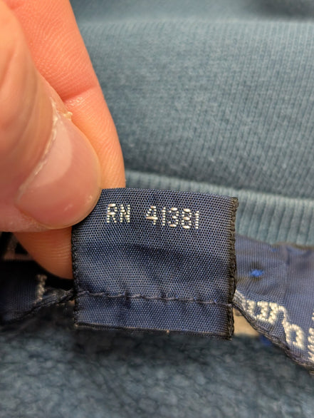 Sweat Polo Ralph Lauren XL XXL bleu marine logo rouge brodé col rond