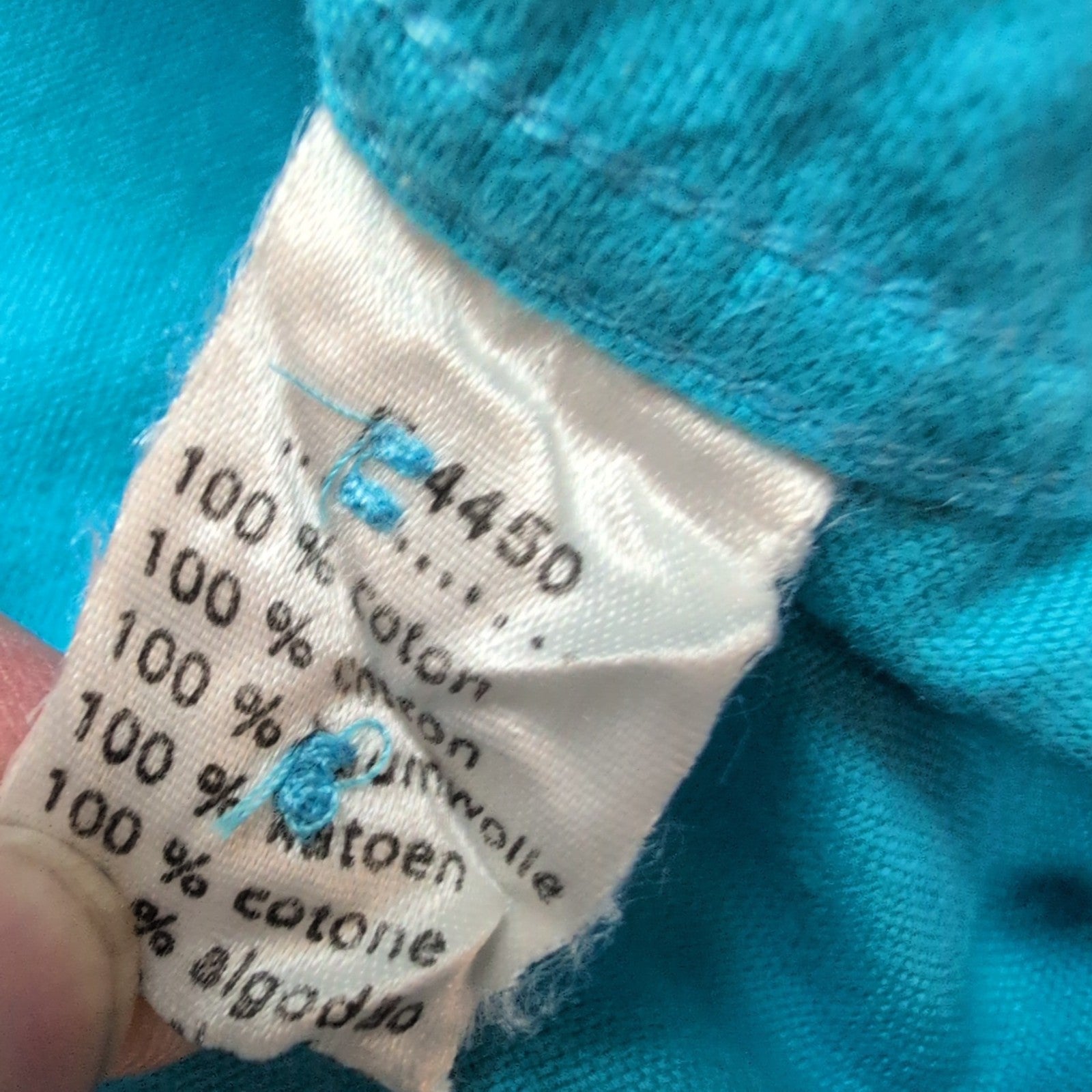 Chemise Lacoste 42 XL Bleu Ciel Uni 100% Coton Logo manches longues