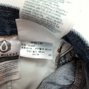 Levi’s 501 Jean Homme W32 L34 Bleu Foncé Grunge Vintage Pantalon