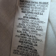 Chemise Kiabi Lin Coton Blanche Manches Courtes Regular Fit Taille XL