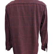 Chemise LEVI'S Relaxed Flanelle Très Épaisse Bordeaux Manches Longues 🔥 - T.L