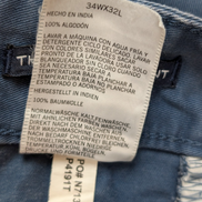Pantalon NAUTICA 5 Poches Bleu Marine ⚓ Taille W34 L32 Style Jean Très Bon État