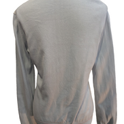 Pull Femme Tommy Hilfiger Col V Bleu Ciel & Blanc - Losanges - Taille M