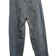 Jean Levi's 560 Comfort Fit Vintage Homme W38 L36 Bleu Denim Ample Long