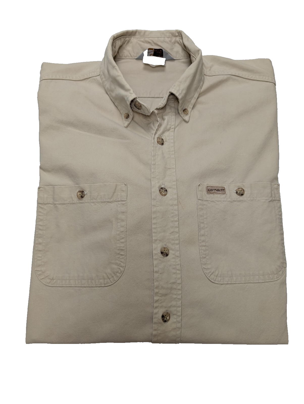 Chemise Carhartt beige crème taille XL / XXL VINTAGE TBE