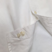 Chemise Femme Ralph Lauren Blanche Manches Courtes T18 XS/S Coton