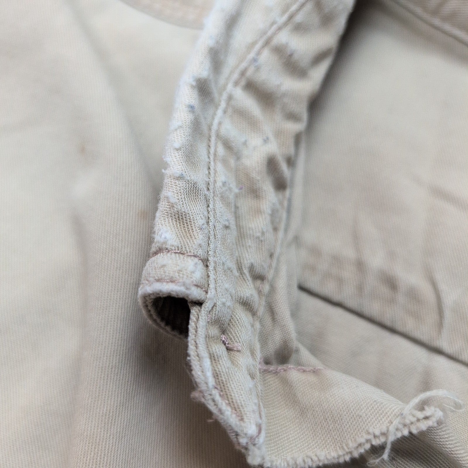 Chemise Carhartt FR 2XL Beige Workwear Coupe-Feu 3 Poches manches longues