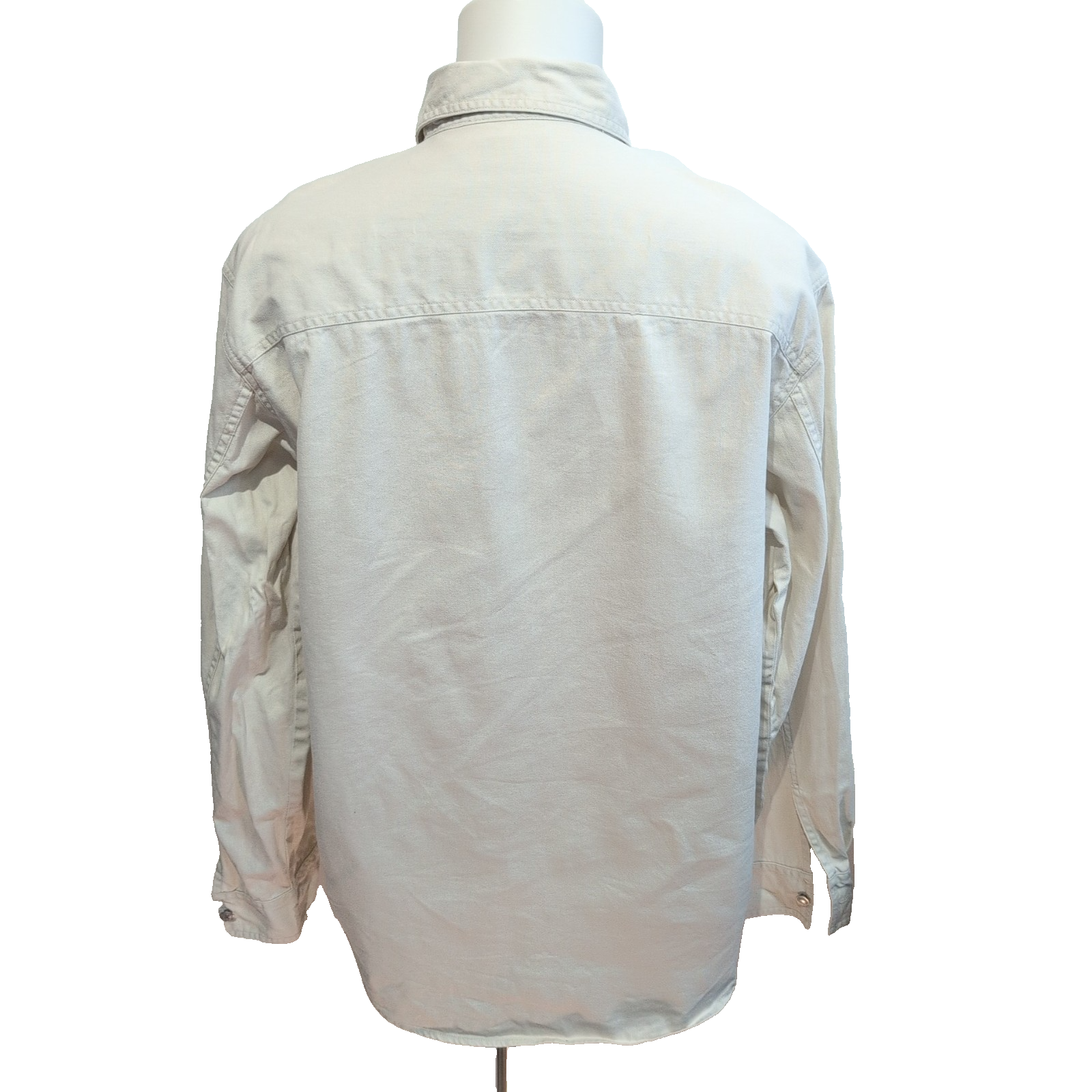 Levi’s chemise jean blanc cassé vintage 2 poches boutons métal taille M