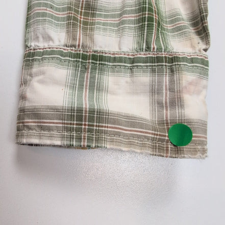Chemise Patagonia S M Western Vert Carreaux Coton 2 Poches manches longues