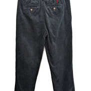 Pantalon Velours côtelé Polo Ralph Lauren W29 L26 Bleu Marine Logo Rouge