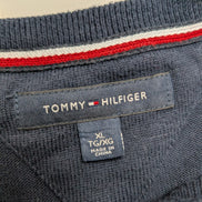 Pull Tommy Hilfiger Bleu Marine Motif Losanges - Taille XXL (XLTG)