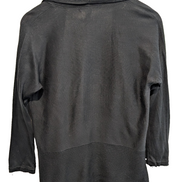 Gilet cardigan LAUREN Ralph Lauren M noir col châle ouvert manches longues