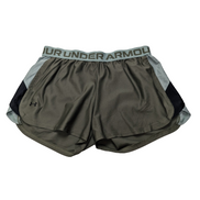 Short de sport Under Armour Kaki - Femme Taille L
