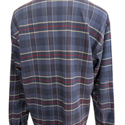 Polo Polo Ralph Lauren Épais M Carreaux Bleu Rouge Coudières