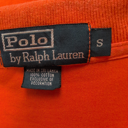 Polo Ralph Lauren Homme S Orange Logo Jaune Polo Manches Courtes