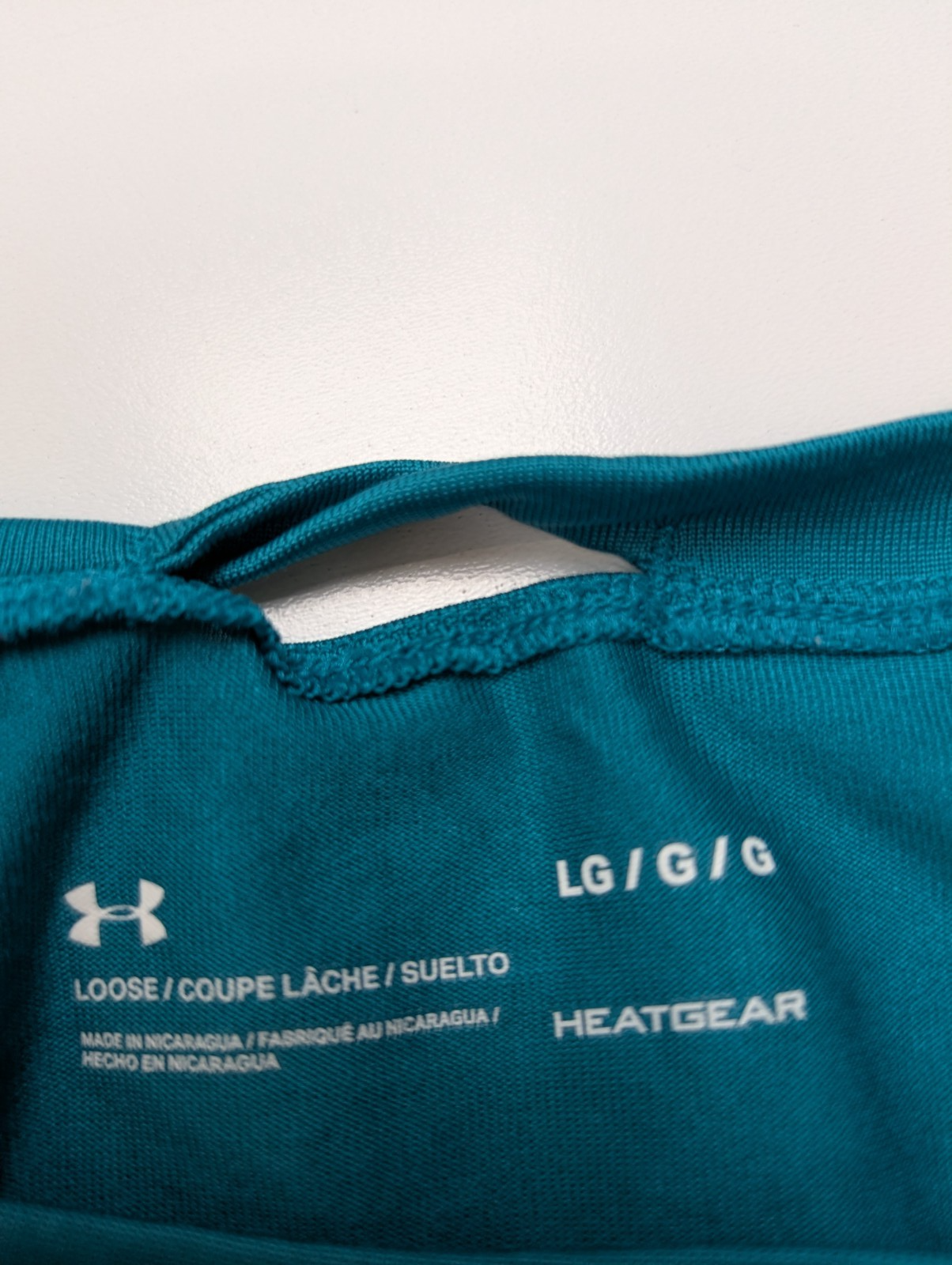 T-shirt de Sport Under Armour HeatGear Femme Vert Taille L