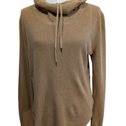 Pull Ralph Lauren (Lauren) Femme L Col Roulé Large Cordon Plaque Logo 🏷️