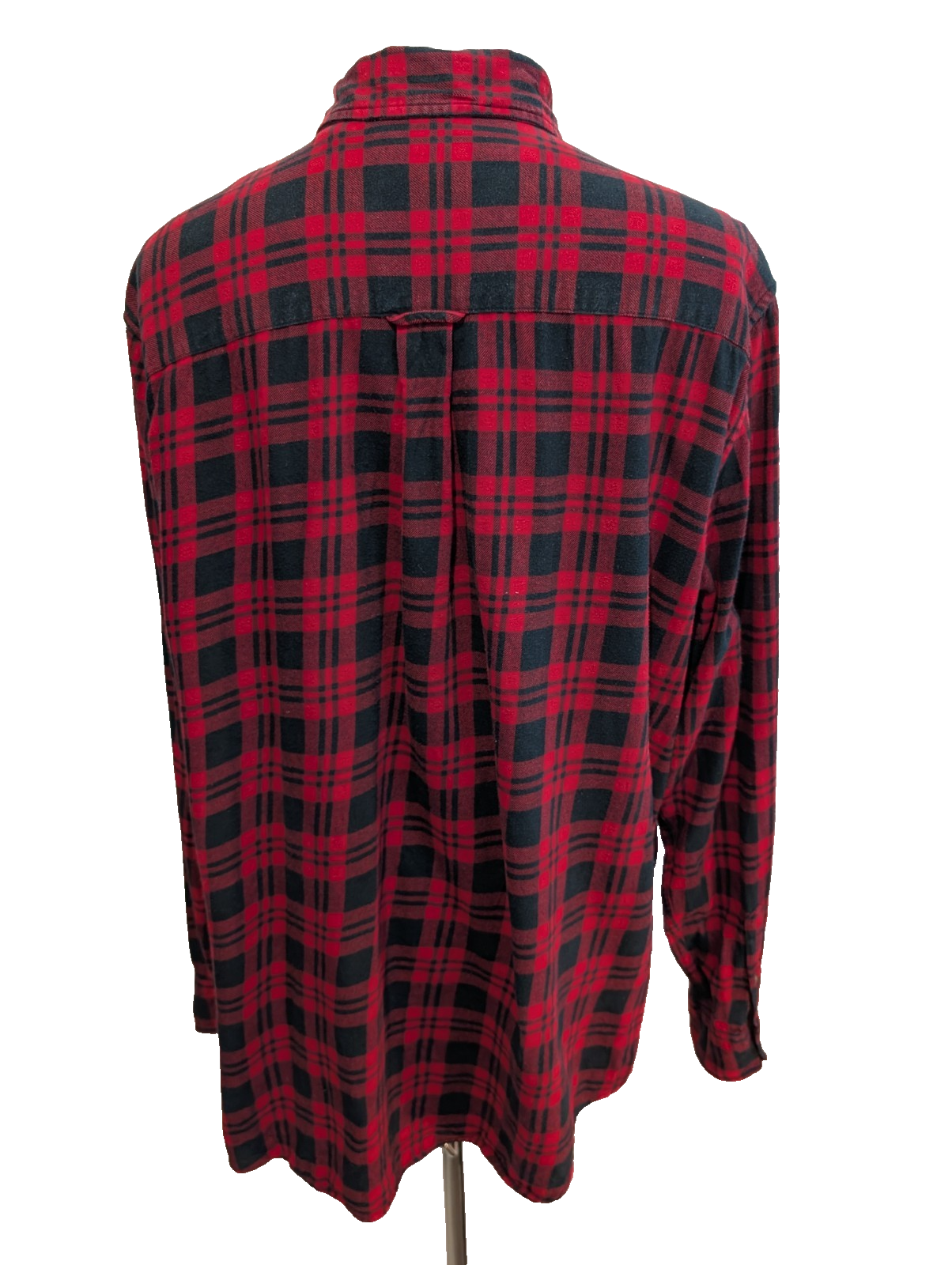 🧣 CHEMISE FLANELLE PERFORMANCE CHAPS XL/XXL CARREAUX ROUGE NOIR LOGO BRODÉ
