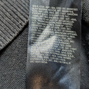 Pull Tommy Hilfiger - Col V - Bleu Marine - Premium Cotton - Taille M