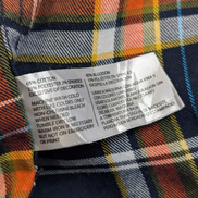 Chemise Flanelle Stretch US POLO ASSN S Coton Tartan Bleu Vert Casual |280S