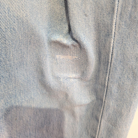 Levi’s 501 Jean Homme W38 L34 Bleu Clair Vintage Pantalon Bouton
