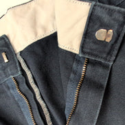 Short Dickies Workwear Bleu Marine Homme W33 Coupe Droite Très Bon État