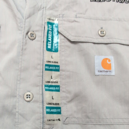 Chemise Carhartt Force L neuve gris technique manches longues outdoor