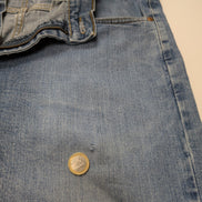 Jean Lee Homme Bleu Patiné Stretch W38 L29 Vintage Original Denim