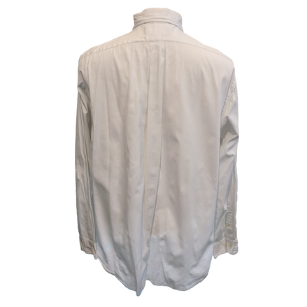 Chemise Ralph Lauren L Blanche Classic Fit Logo Marron Button Down Shirt