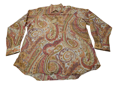 Chemise lin IKE Behar New York taille L | 26v